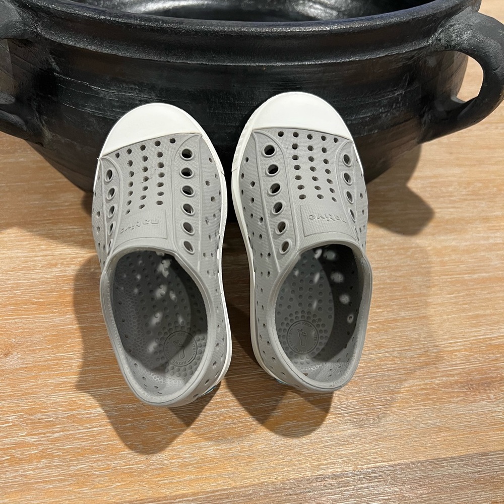 Kids native slip on sneaker/ sandal
